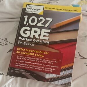 The Princeton Review 1,027 GRE Practice Questions - Cover 5th edition